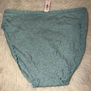 PINK Victoria's Secret Teal Lace Panties